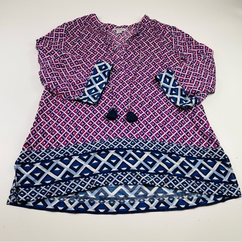 Tommy Bahamas Women Blouse Size Large Boho